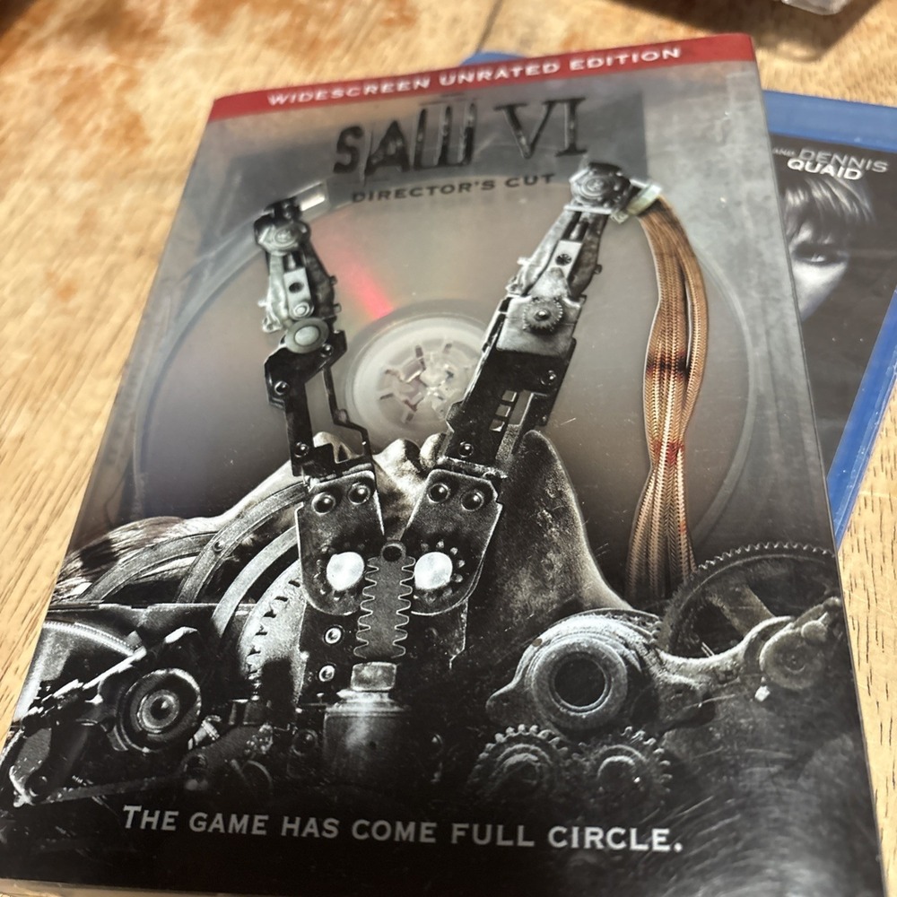 Lionsgate Saw VI and Saw III DVD Set Unrated Director's Cut Widescreen Horror